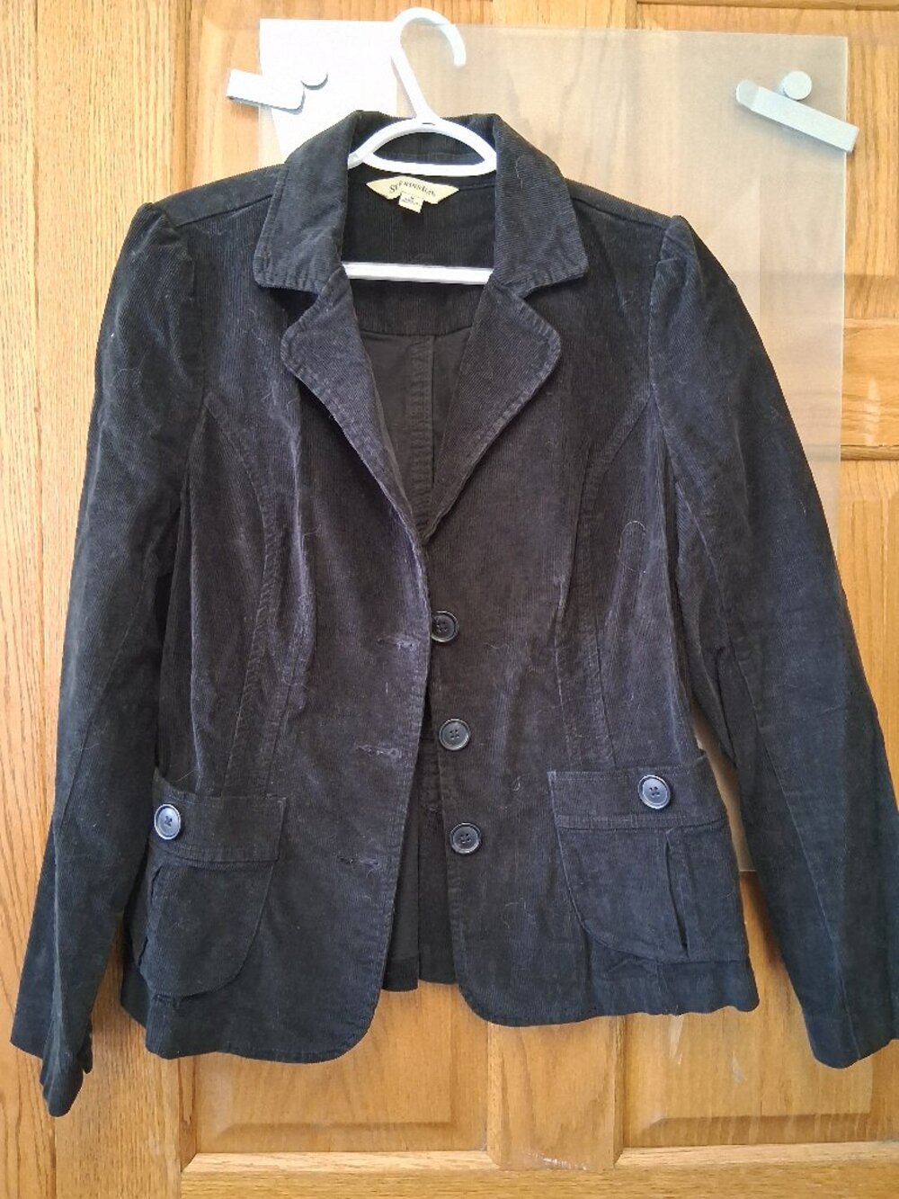 St. Johns Bay size women's medium Corduroy jacket/blazer